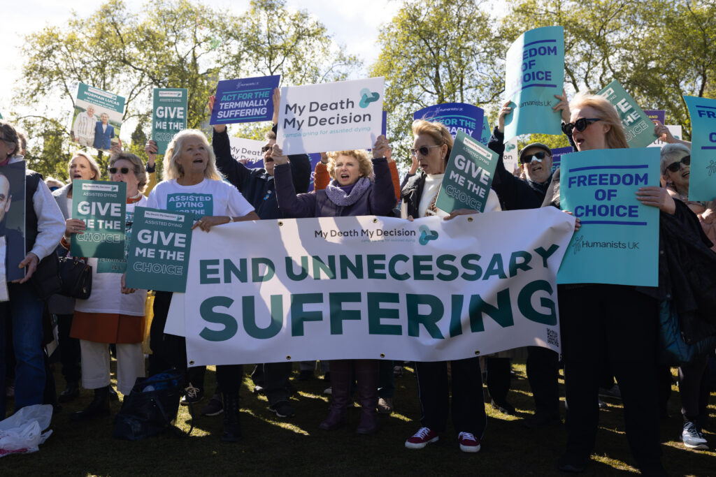 Huge Support for Assisted Dying at Rally